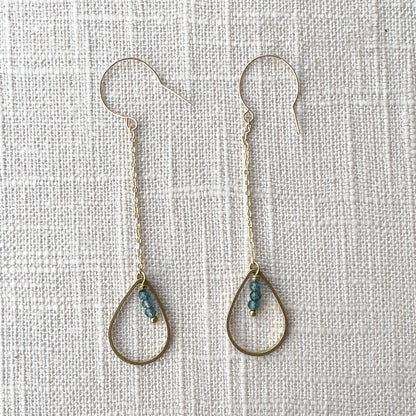 Gem Drop Earrings