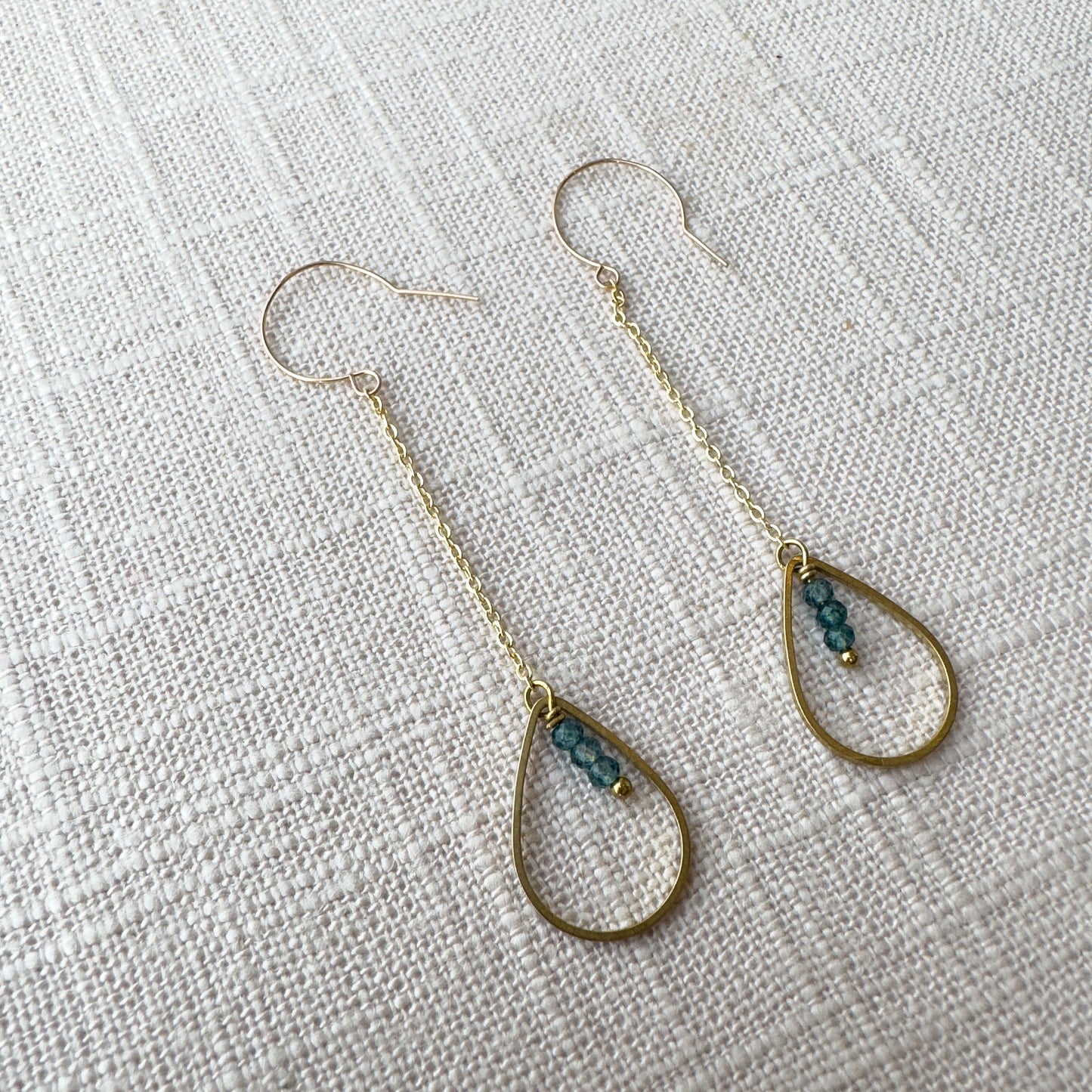 Gem Drop Earrings