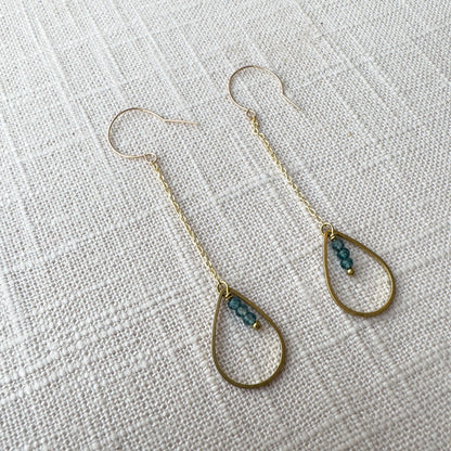 Gem Drop Earrings