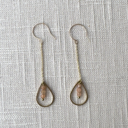 Gem Drop Earrings