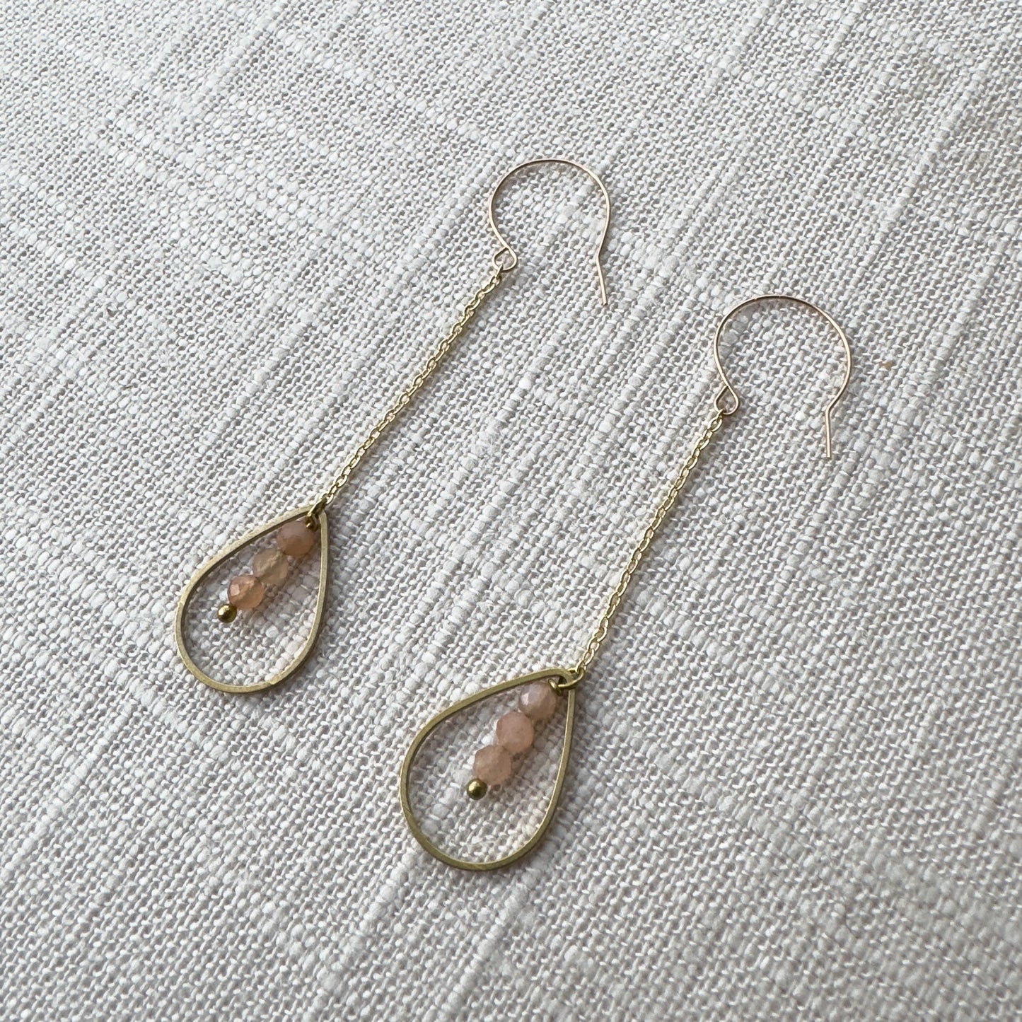 Gem Drop Earrings