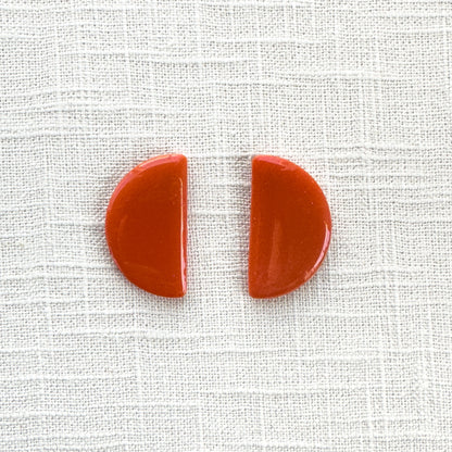 Half Circle Statement Earrings