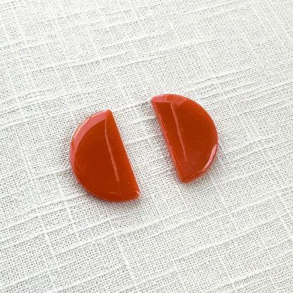 Half Circle Statement Earrings