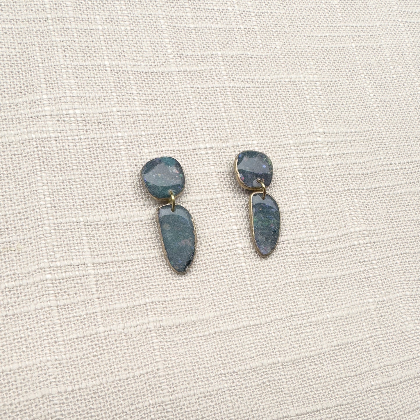 Organic Dangle Studs