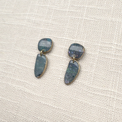 Organic Dangle Studs