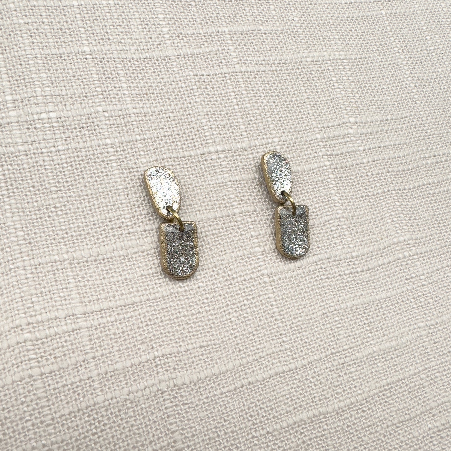 Organic Dangle Studs