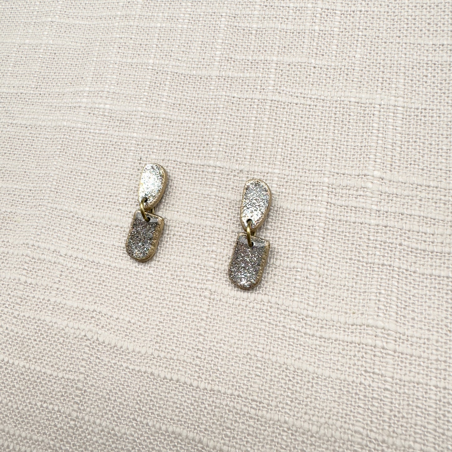 Organic Dangle Studs