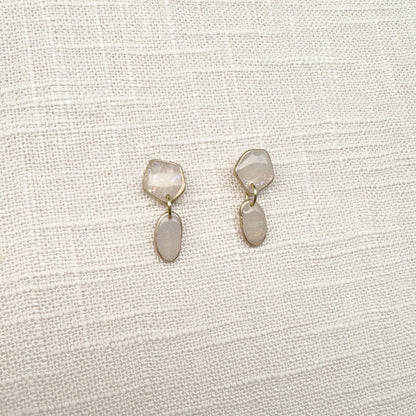 Organic Dangle Studs