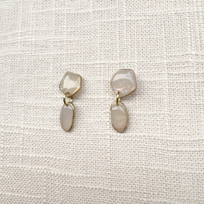 Organic Dangle Studs