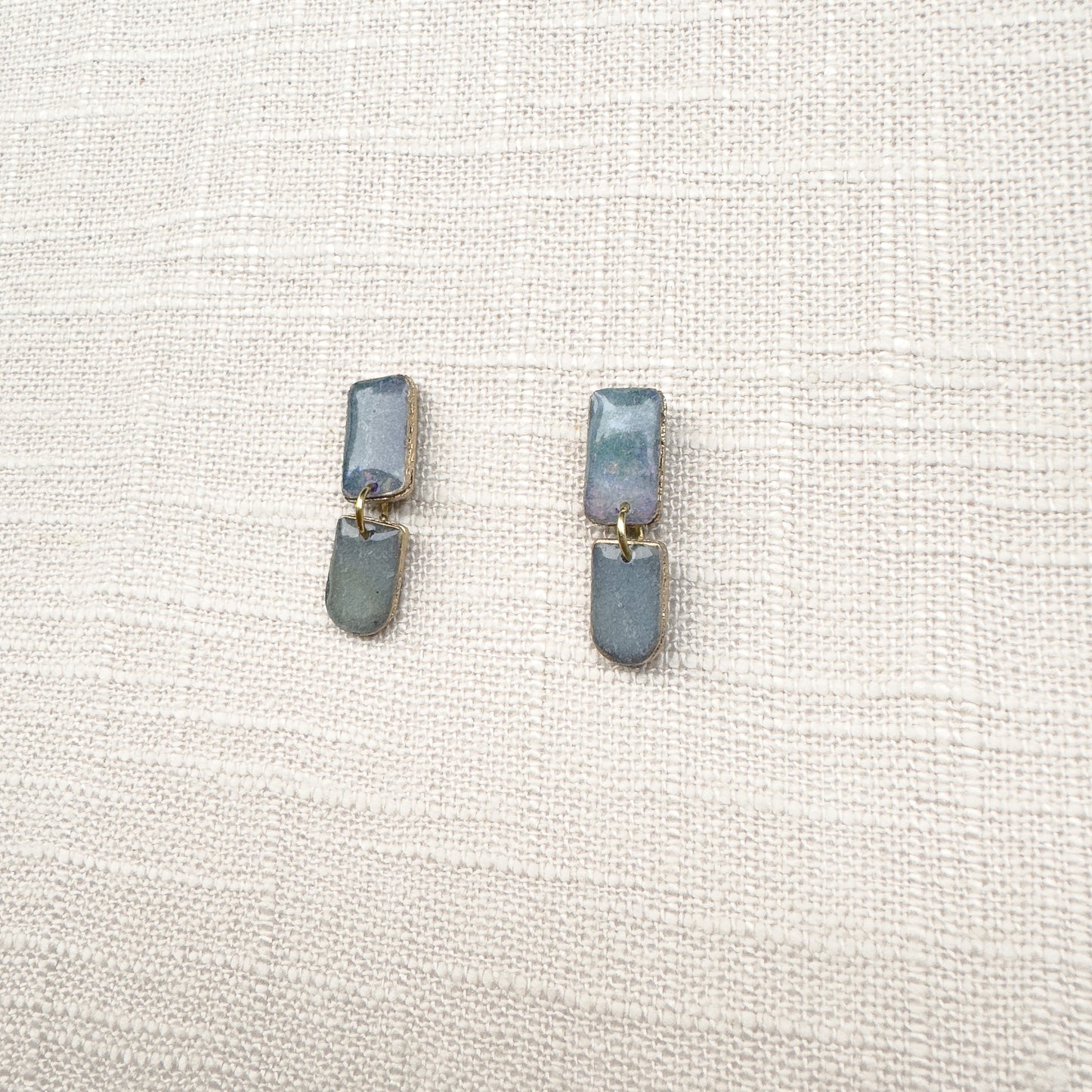 Organic Dangle Studs