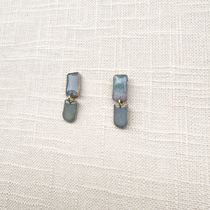 Organic Dangle Studs