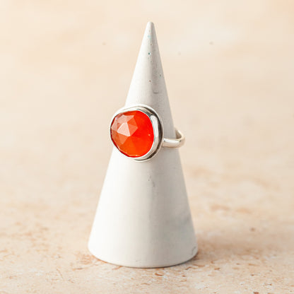 Carnelian Ring - Size 4.5