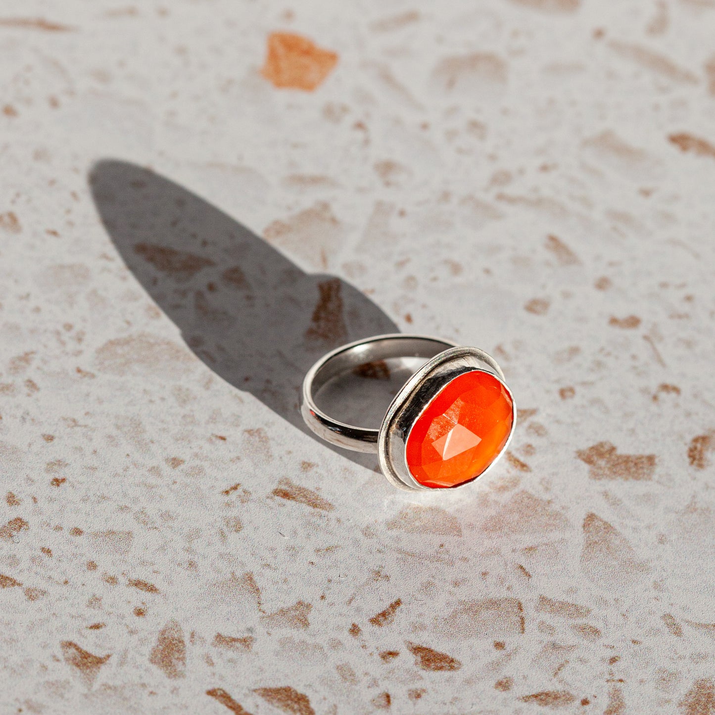 Carnelian Ring - Size 4.5