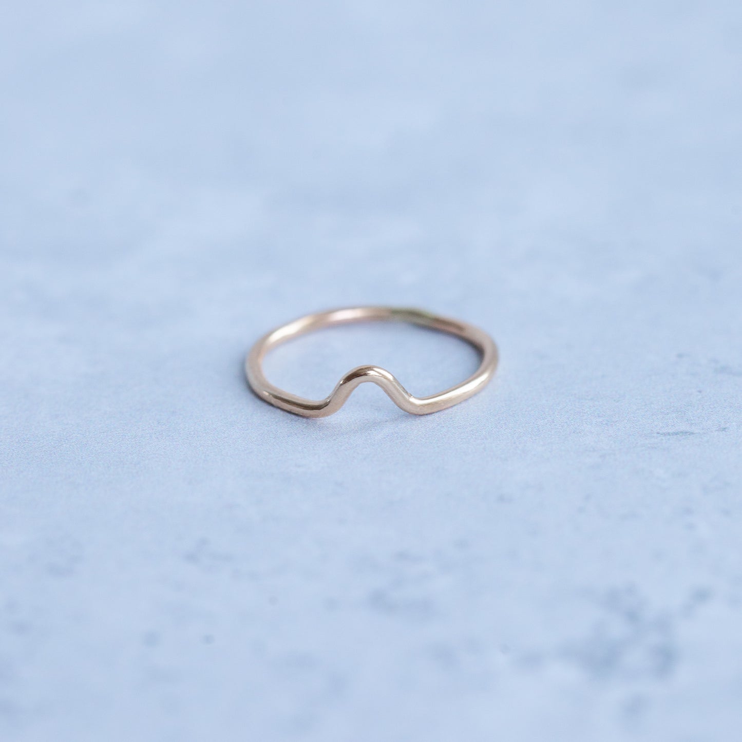 Mini mountain stacking ring - Made to order