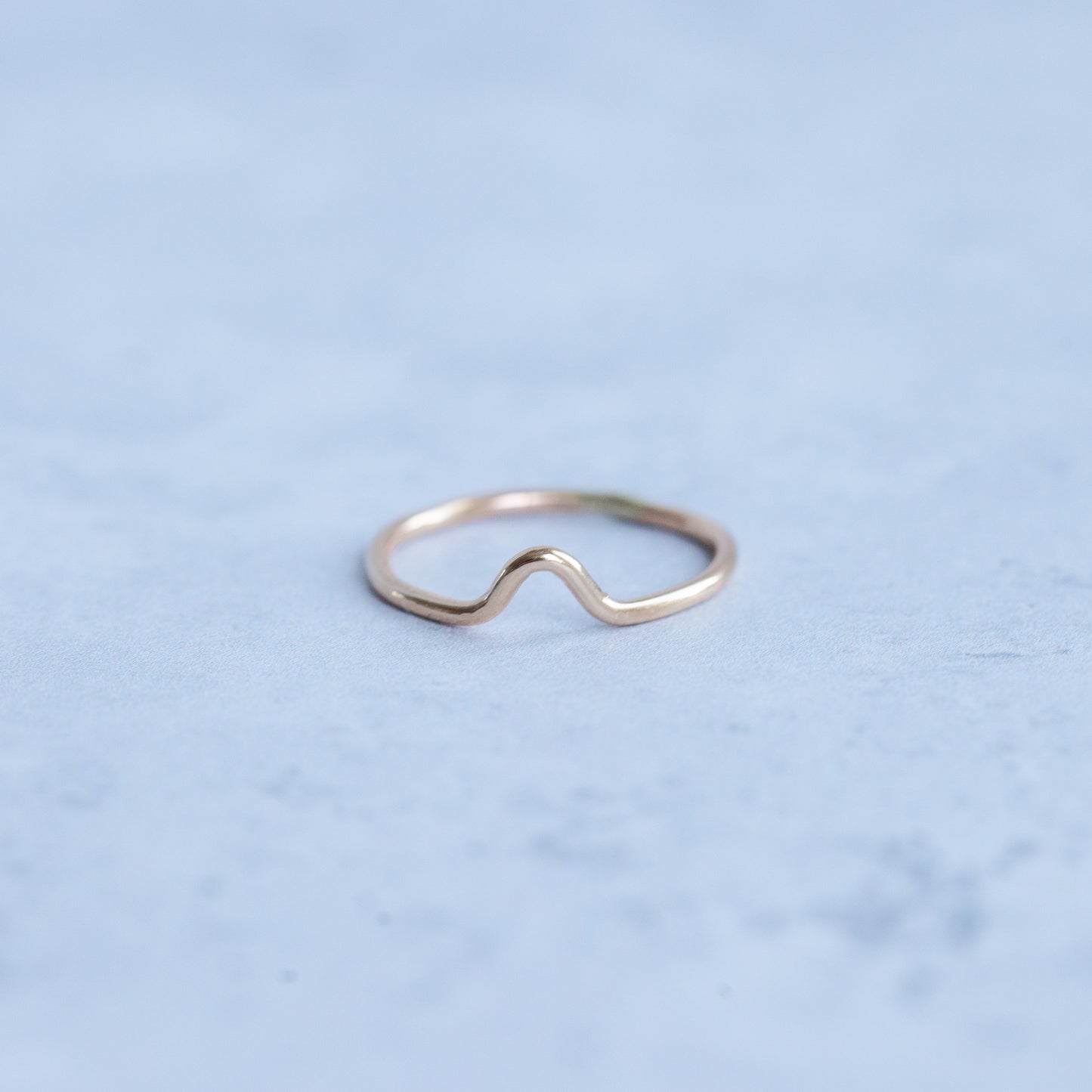 Mini mountain stacking ring - Made to order